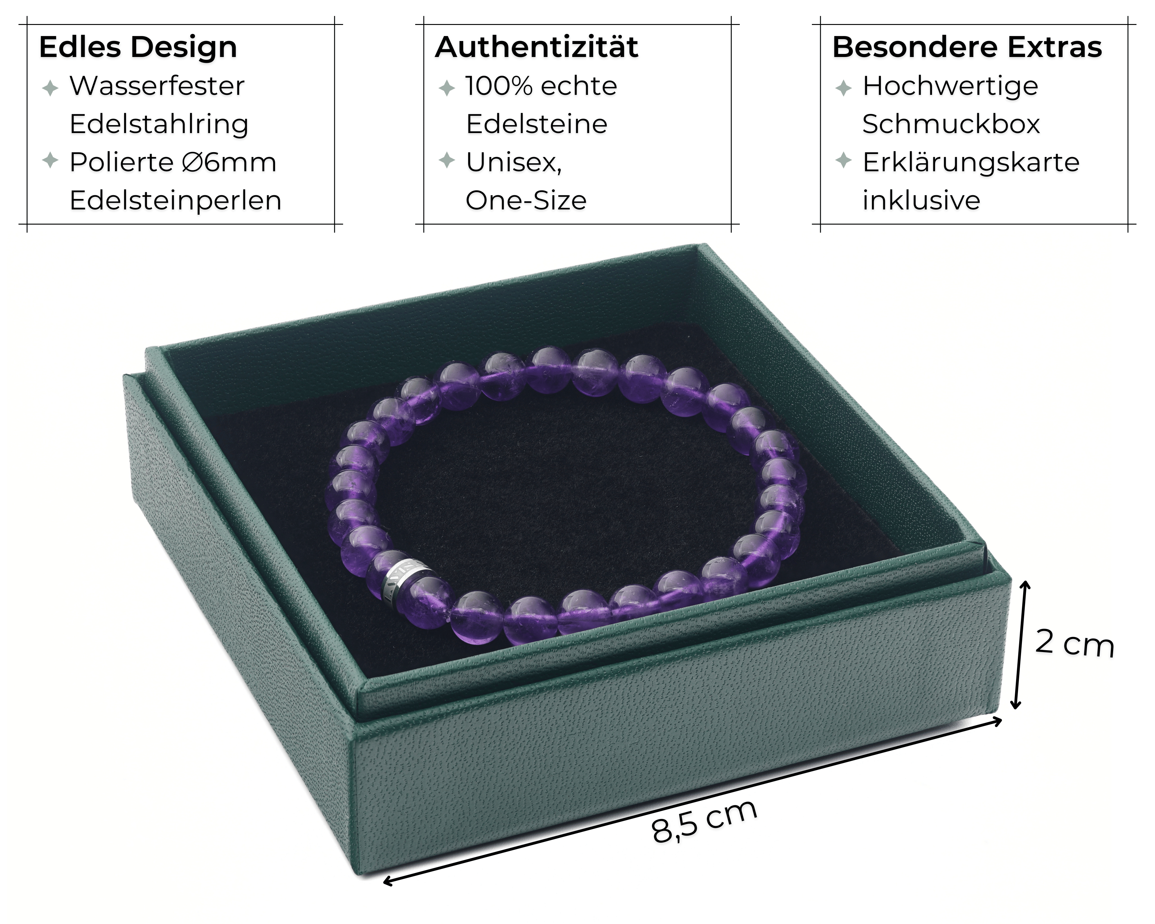 Edelstein Armbänder